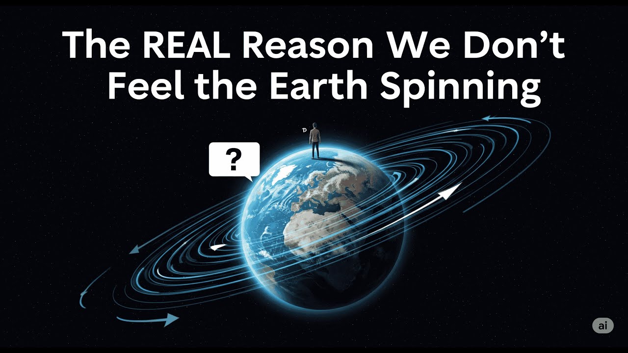The REAL Reason We Don't Feel the Earth Spinning