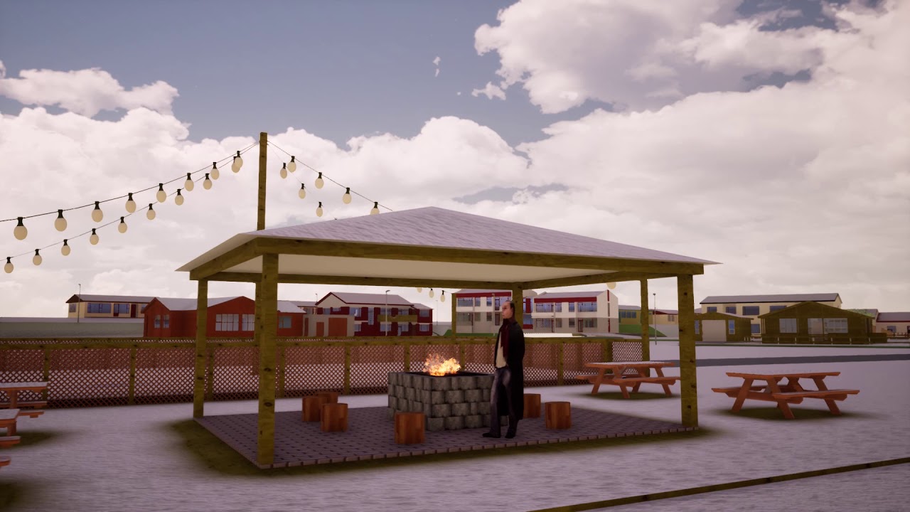 Skautasvell við Goðatún á Flateyri