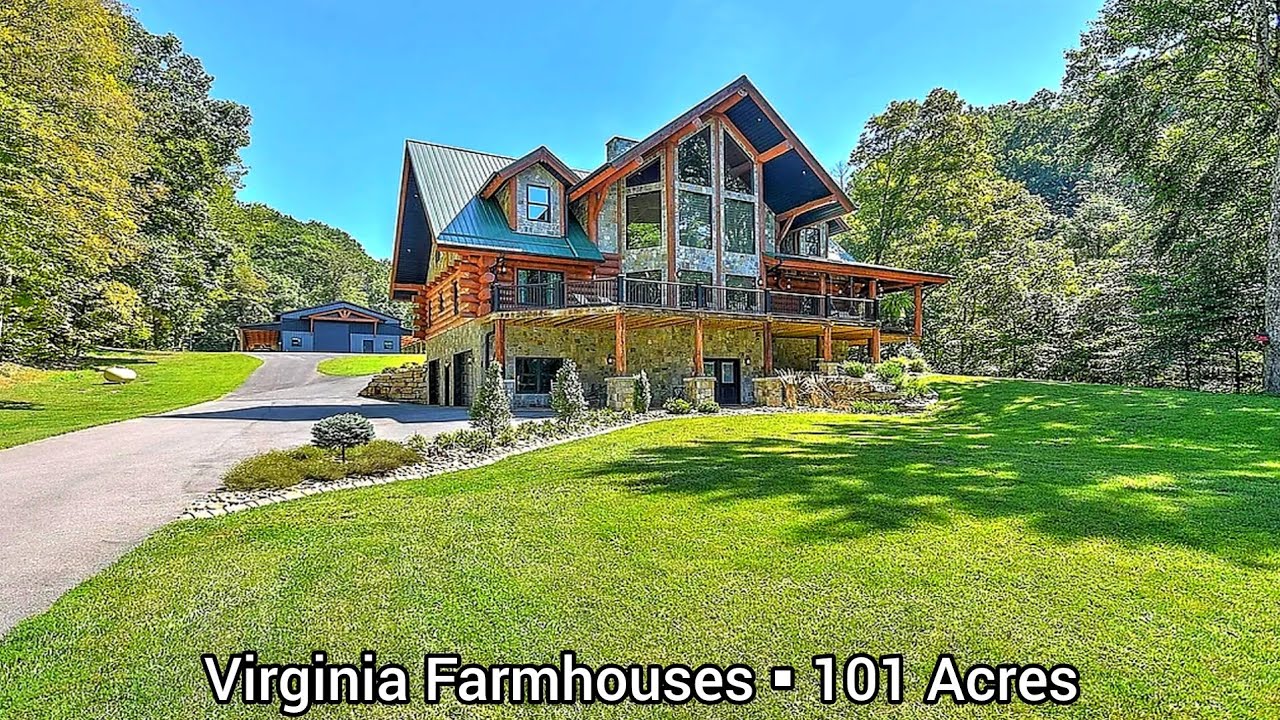 Virginia Farmhouses For Sale | 101+ Acres | Virginia Land For Sale | Guest Cabins For Sale | Shop