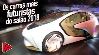 Os Carros Mais Futuristas Do Salão Do Automóvel 2018 | Top Speed