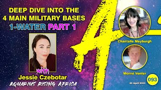 LIVE with JESSIE CZEBOTAR: Deep dive into The 4 Main Military bases (1-Water - PART 1)