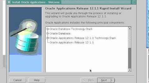1. Oracle Apps R12 12.1.1 Installation
