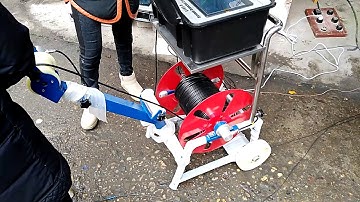 Handcart borehole camera general operation