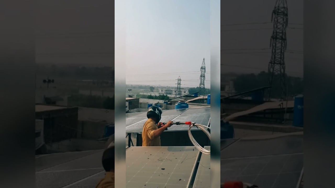 Clean panels absorb more sunlight | which boosts energy output. 