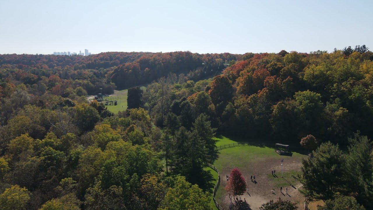 Capturing Toronto’s Fall Splendor: A Drone’s Eye View 