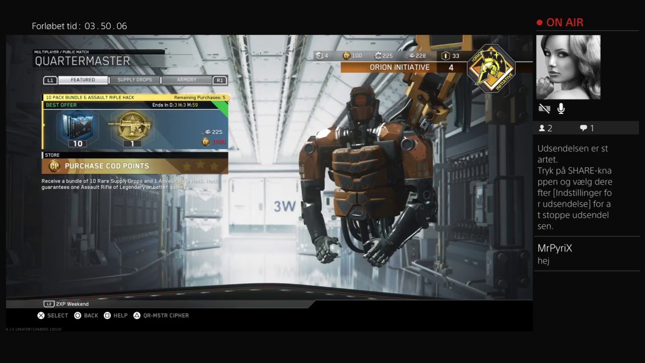 Call of duty Infinite Warfare/Zombie/SpaceLand DK 2 YouTube