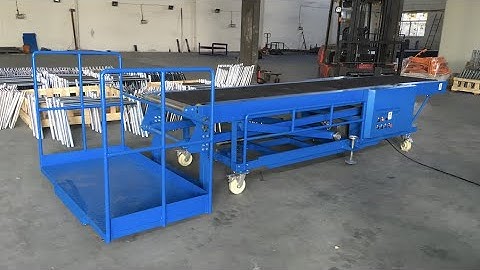Mobile Loading Conveyor with Lifting Platform