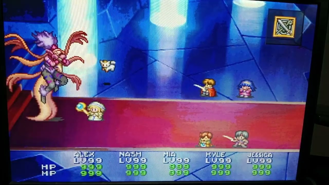 Lunar silver star story complete boss Xenobia 