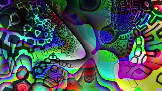 Abstract video synthesis loop 4K 60fps 300secs AasC 052