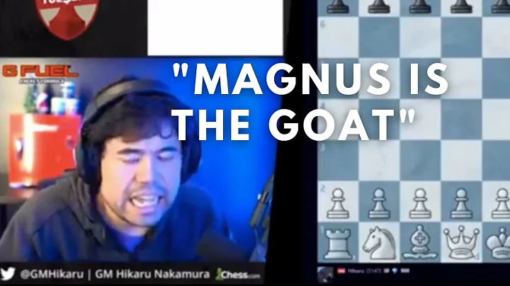 Hikaru calls Magnus the GOAT of chess