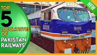 Top 5 locomotives of Pakistan Railways | EMD | GE | CRRC | GMU30 | ZCU30 | AGE30 | HGMU30 | GEU40