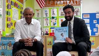 Former President Barack Obama And Nyc Mayor Zohran Mamdani Sing 'wheels On The Bus'
