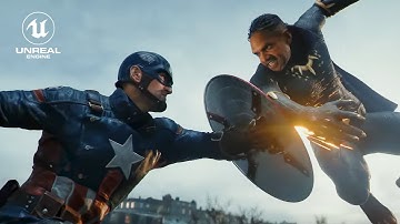 Unreal Engine 5.4 MetaHumans 3.0 in Marvel 1943 Rise of Hydra Game