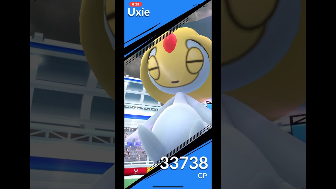 UXIE raid in Pokémon GO!! 