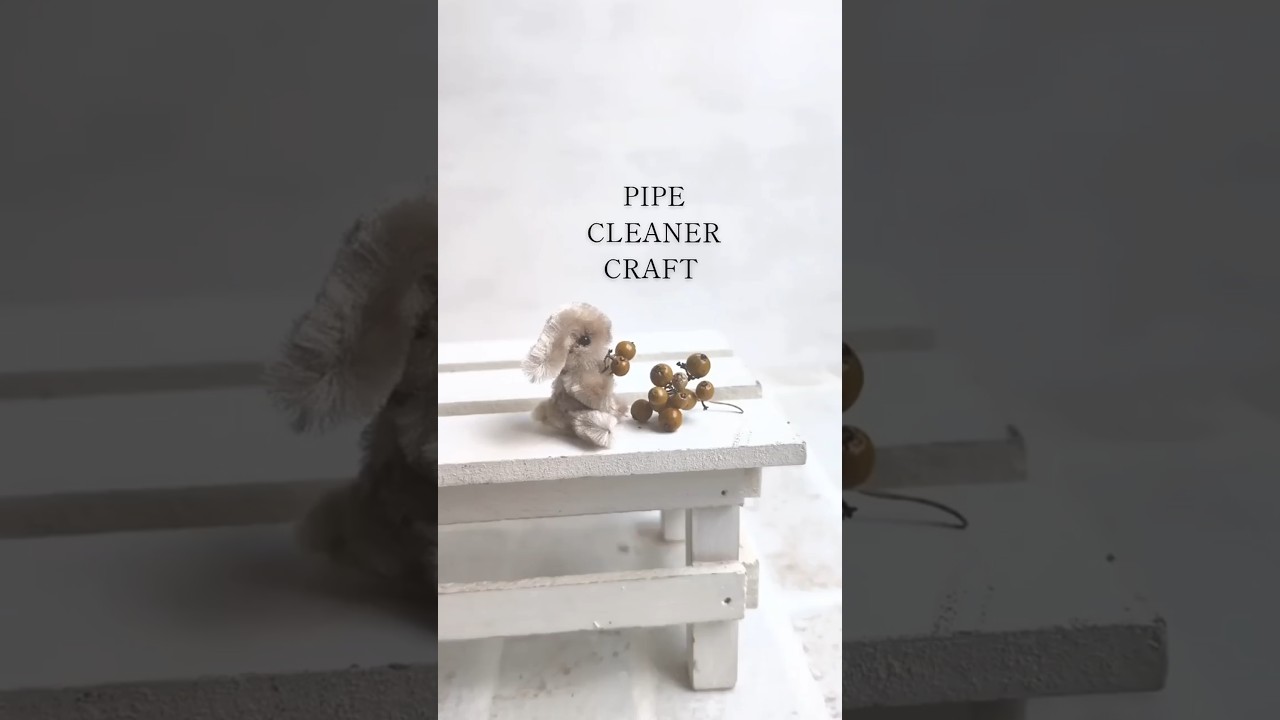 モールで作った小さなたれ耳うさぎ | こいとの Handmade Life