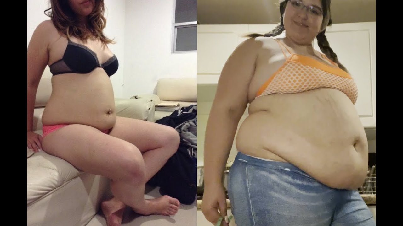 Cute Feedee S Gaining Journey Weight Gain Belly Stuffing YouTube