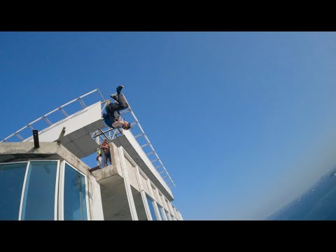 Panama STUNTS: Wingsuiting through buildings and base jumping off skyscrapers