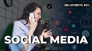 || Social Media , Explained|| Most important SSB LECTURETTE #24 || SSB INTERVIEW ||SSB CRACK