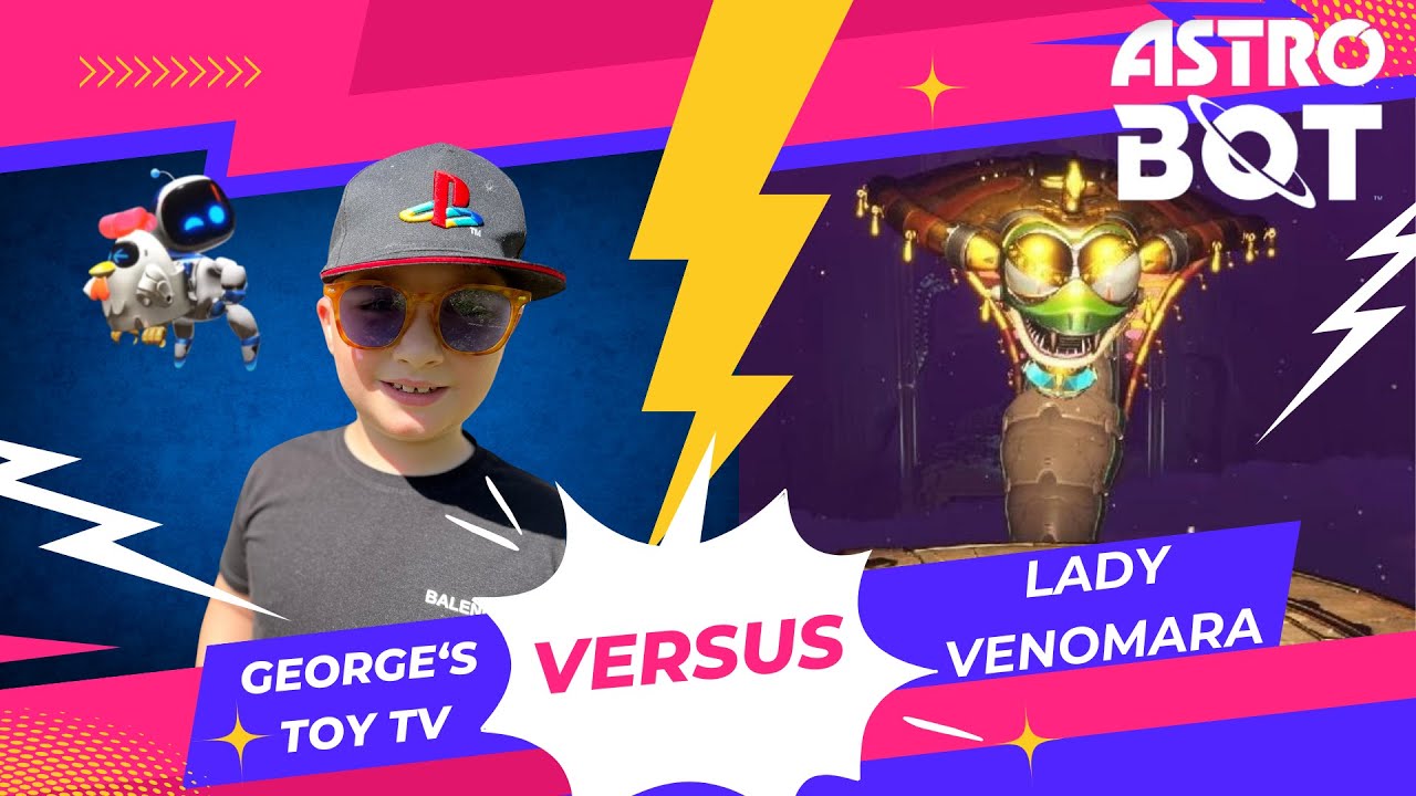 George's Toy TV versus Lady Venomara | Astro Bot PS5