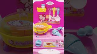 Satisfying with Unboxing & Review Hello Kitty Miniature Kitchen Set Toys Cooking Video | ASMR Videos