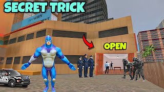New Trick Enter in Police Station || Rope Hero Opne Jail Lock || How To Enter in Police Station