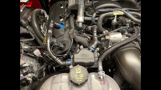 Installing A Ford Performance Air Oil Separator on my Shelby GT350R