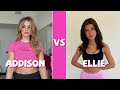 Addison Rae Vs Ellie Zeiler TikTok Dance Battle