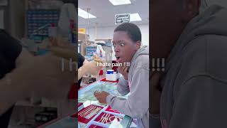 Funny ear piercing #funny  #ear #firsttime #fyp #earpiercing