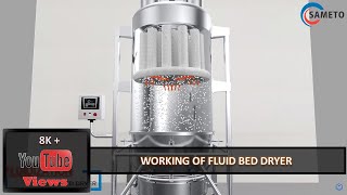 Fluid Bed Dryer FBD Animation Pharmaceutical Dryer Fluidized Bed Dryer Working Principle