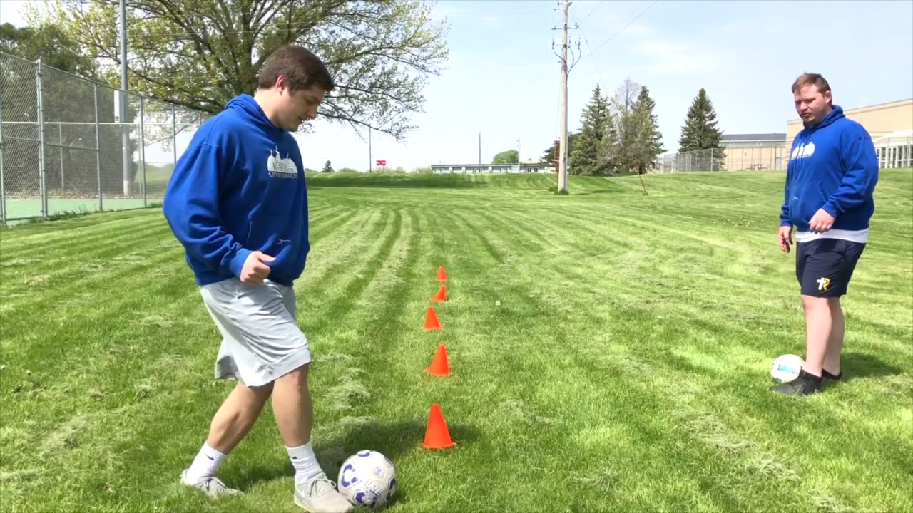 Happy at Home Simple Soccer Drills Part 2 YouTube