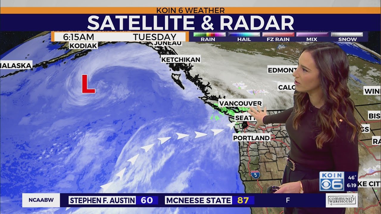 Tuesday Morning Wx Update: Showers approach Portland Tuesday