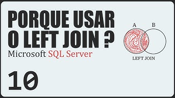 Studway - Junções de tabelas no SQL: LEFT JOIN - Sql Server Aula 10