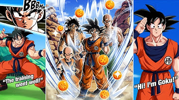 NEW GOKU KAI LR - Global Intro - Active Skills & Super Attacks! DBZ Dokkan Battle - 8th Anniversary