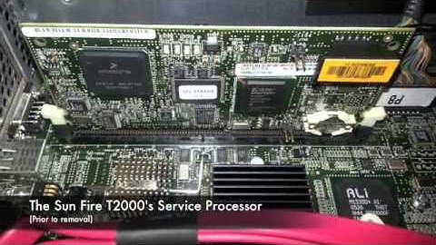 Replacing a Sun Fire T2000 Service Processor Battery
