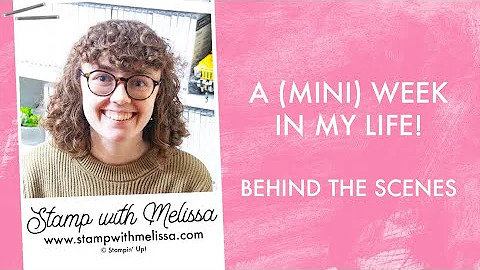 Behind the Scenes: a (Mini) Week in My Life!