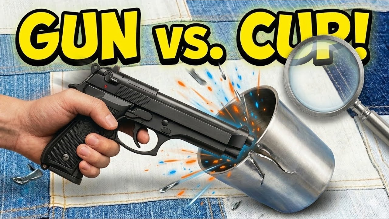 Gun VS. Cup! #toyguns #モデルガン