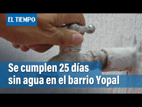 250 familias afectadas por la falta de agua en el barrio Yopal, en Usme | El Tiempo