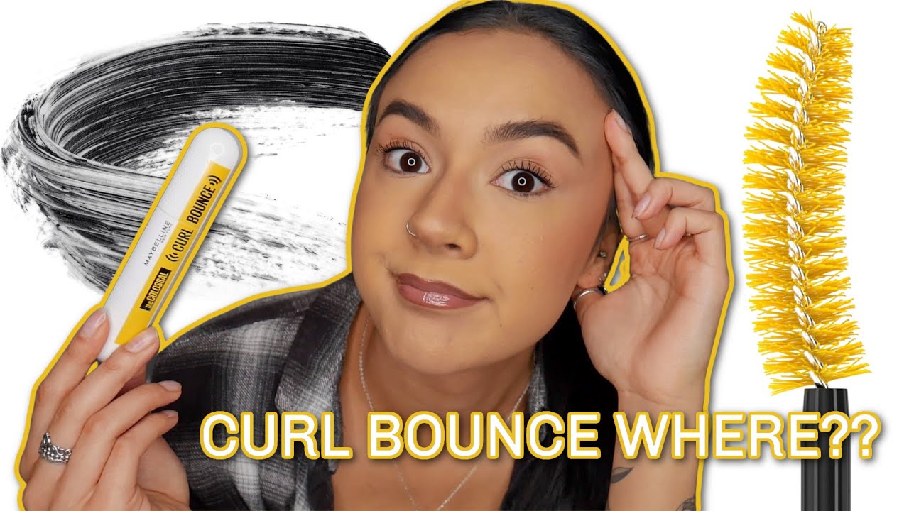 NEW Maybelline Colossal Curl Bounce Mascara Review - YouTube