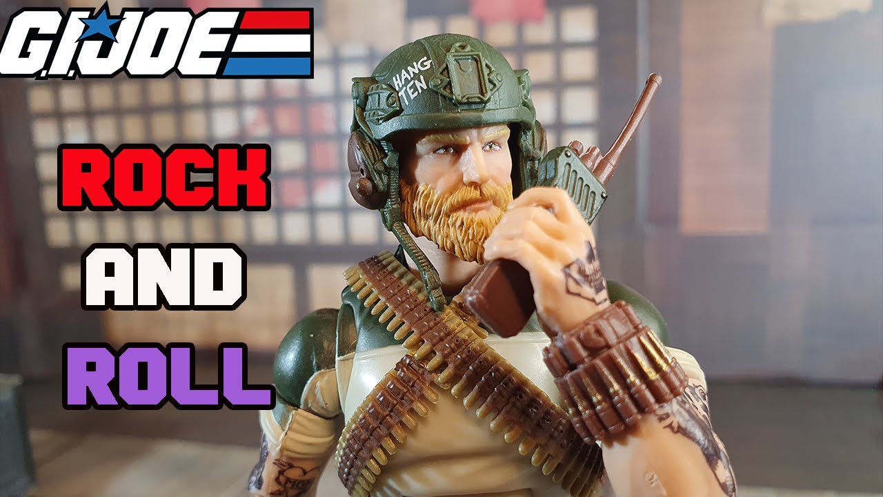 G.I. Joe Classified Series 6-Inch Craig Rock N Roll McConnel Action Figure