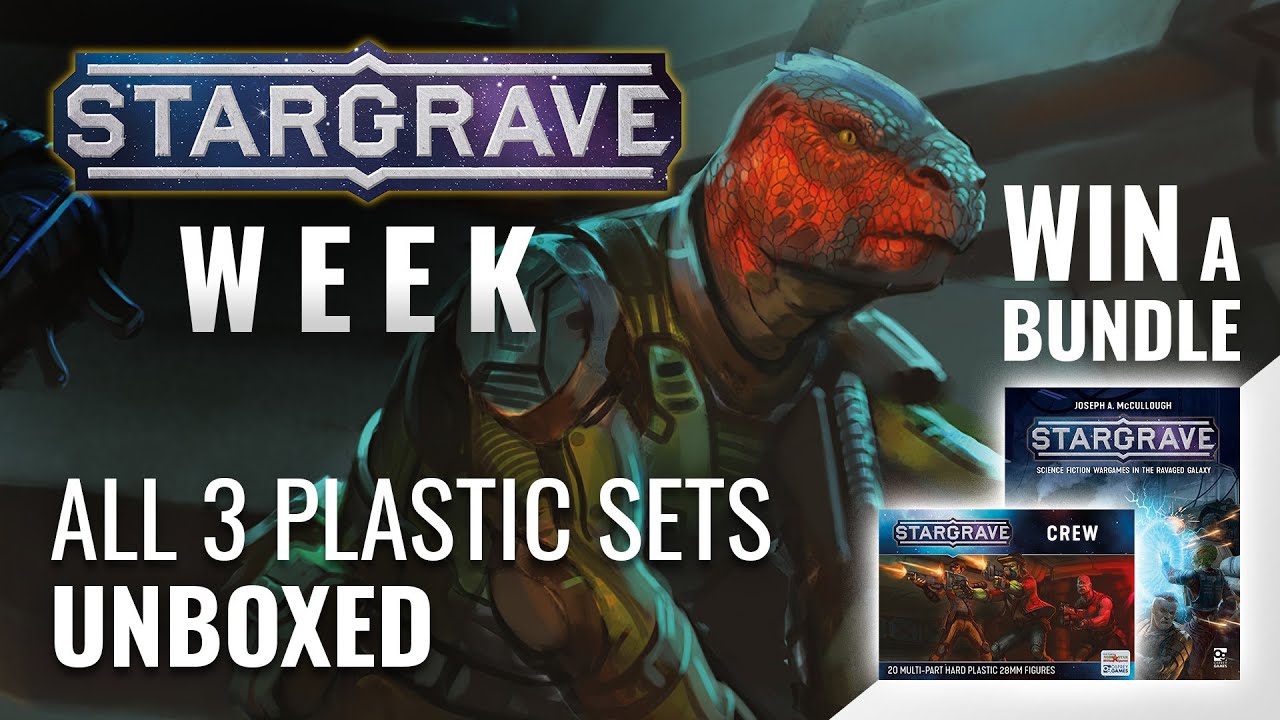 Unboxing: Stargrave Mercenaries, Crew & Troopers Plastic Sets 