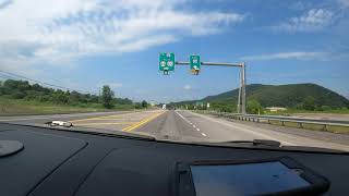 I 99 US 220 PA 26 64 Southbound from Bellefonte to Pleasant Gap