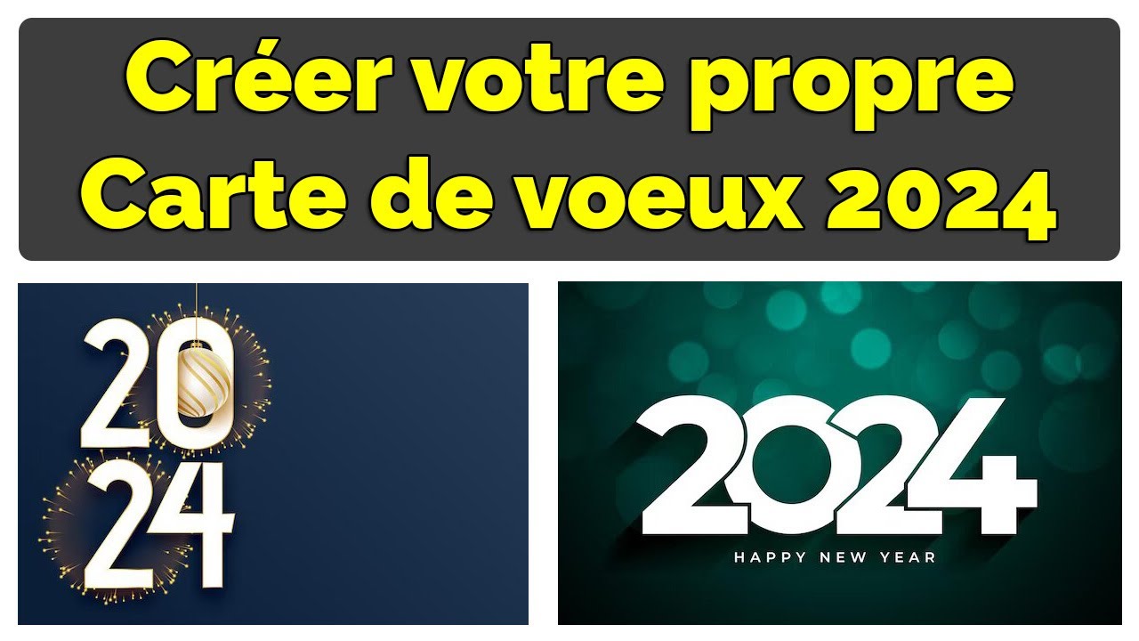 Carte de Bonne année 2025 : envoyez une carte de voeux gratuite