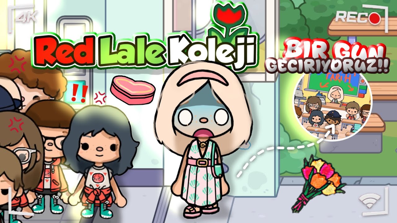 JUSTİN TOCA NIN OKULU RED LALE KOLEJİNDE BİR GÜN‼️🏫 /@JustinTocaLife /#Redlalekoleji/SUNRİSE TOCA📚