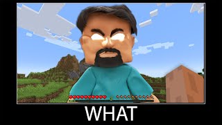 Minecraft wait what meme part 142 realistic minecraft Herobrine