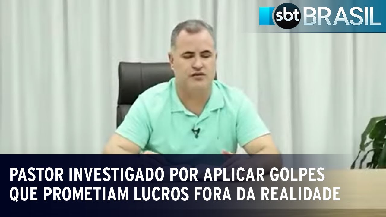 Pastor que aplica golpes contra fiéis é preso no Tocantins | SBT Brasil (22/09/23)