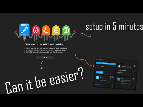 WLED Home Assistant Can The Installation Be Any Easier 5 Minute Guide 