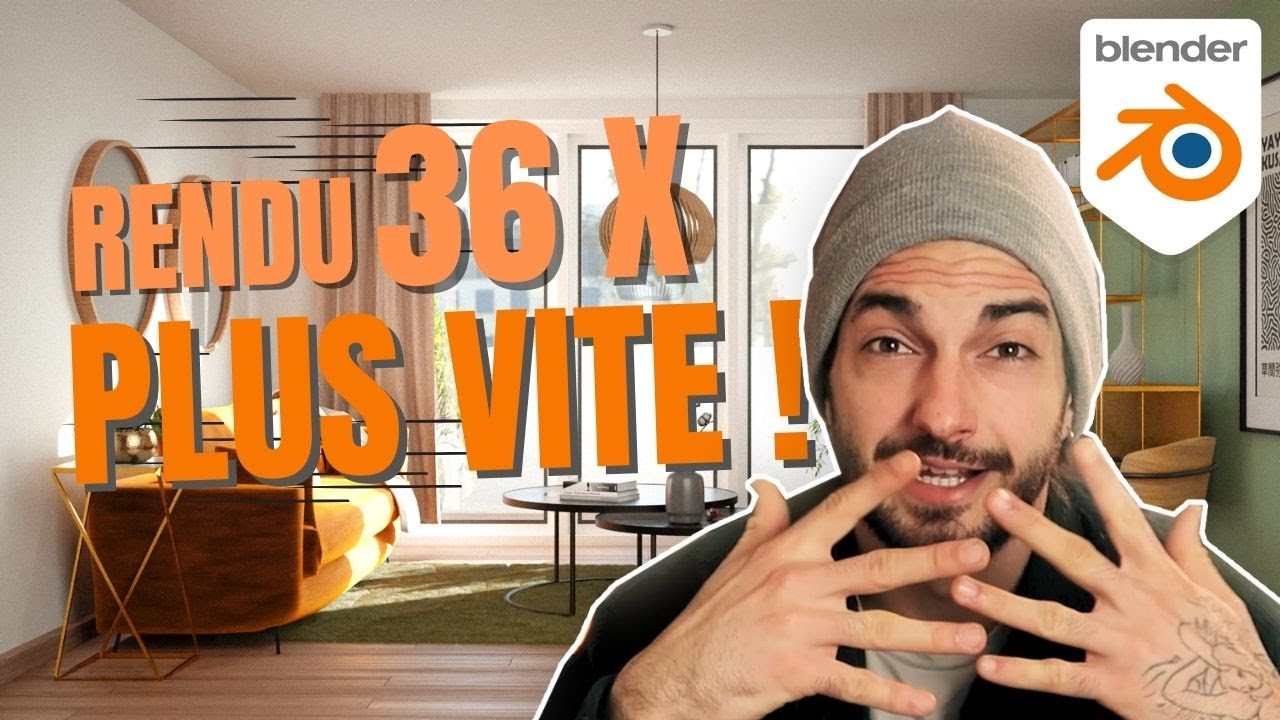 Réduire le temps de rendu Cycles Blender de 98% !