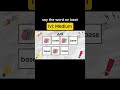 Say the Word on Beat. (level medium) #games #shorts