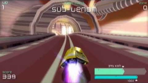 WipEout Pulse - DLC Showcase (3/5) - Vostok Reef