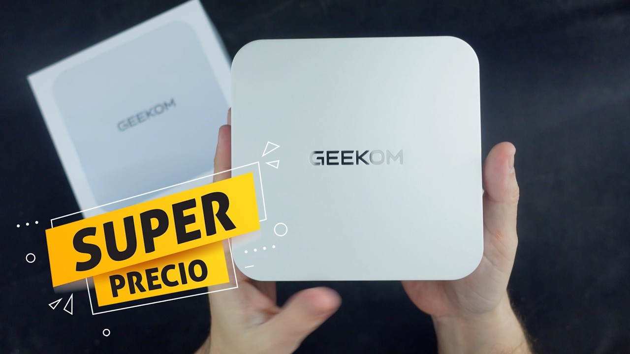 Adiós torres caras! descuento del 25% Este Mini PC con AMD Radeon 780M 🔥 Geekom A7 MAX